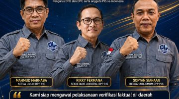 Ketum dan Sekjen DPP PJS Ajak Seluruh Pengurus Bersatu Songsong Verifikasi Dewan Pers